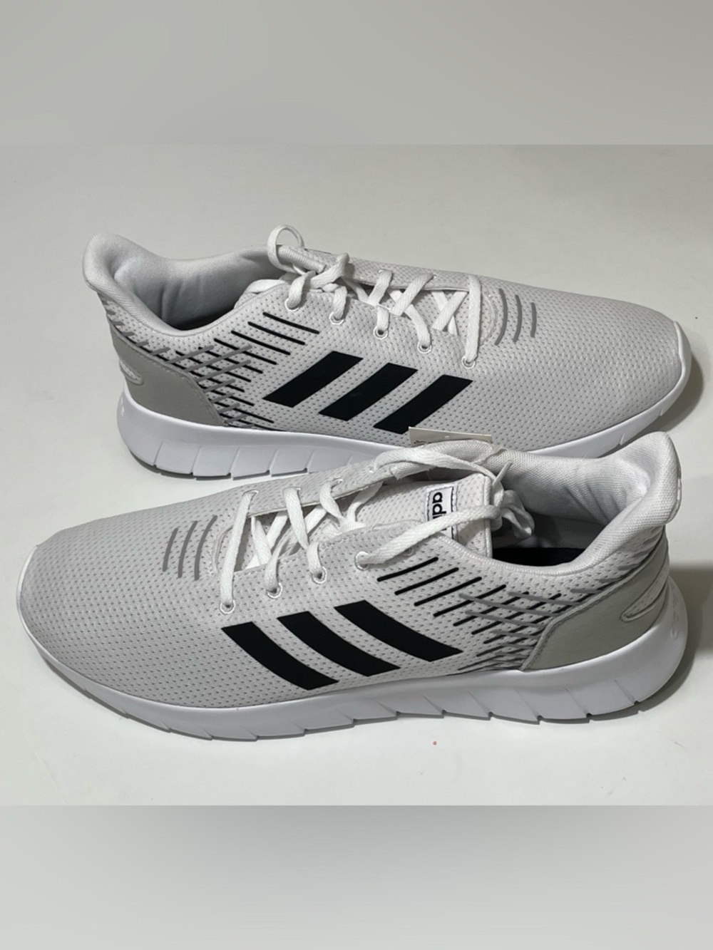 Adidas Asweeeun Running Training Shoes White/Black F36332 Mens Size 13 NEW